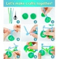 thumbnail image 4 of 300 Pcs Pipe Cleaners 20 Colors Chenille Stems DIY Art Craft Decorations (7 mm x 12 Inch), 4 of 5