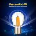 thumbnail image 5 of Ruiandsion 10pcs 1156 LED Bulbs 24V AC/DC Warm White 2200K, Reverse Turn Signal Lights, 5 of 10