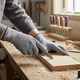 thumbnail image 4 of Guantes Anticorte  Bloosom Nivel 5 Industrial Trabajo Rudo Resistente Grande Gris, 4 of 4
