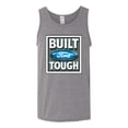 thumbnail image 2 of Wild Bobby, Ford Built Tough, Cars and Trucks, Men Graphic Tank Top, Heather Grey, XX-Large, 2 of 4