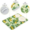 thumbnail image 4 of Colorful Lemons Style Dish Drying Mat 16 x 18 Inch Dish Mat Drainer Dish Drying Pad Absorbent, 4 of 6