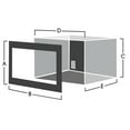 thumbnail image 5 of Sharp 30 in. Built-In Microwave Trim Kit for SMC2266HS, 5 of 7