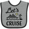 thumbnail image 3 of Inktastic Lets Cruise Boys or Girls Baby Bib, 3 of 4