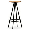 thumbnail image 2 of vidaXL Bar Stools 4 pcs Solid Reclaimed Wood, 2 of 12