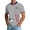 j-Light Gray81, variant on Men T-Shirts Casual Independence Day US National Flag U.S.A. Graphic Crew Neck Short Sleeve Zipper T Shirt Male Classic Fit Patriotic Tee Tops Comfortable Breathable Tops,Navy,S