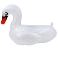 thumbnail image 1 of Soporte para Vasos de Bebidas Swan, PVC, Portátil, Decoración para Fiestas en Piscina (Cisne Blanco), 1 of 3