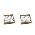 thumbnail image 1 of Ounissouiy 100 Pieces Wood Crafts Bead Handmade Sewing Balls Spacer Kid Supply Decorations Scrapbook 30mm Beading Lightweight Loose Blanco 2piezas, 1 of 6