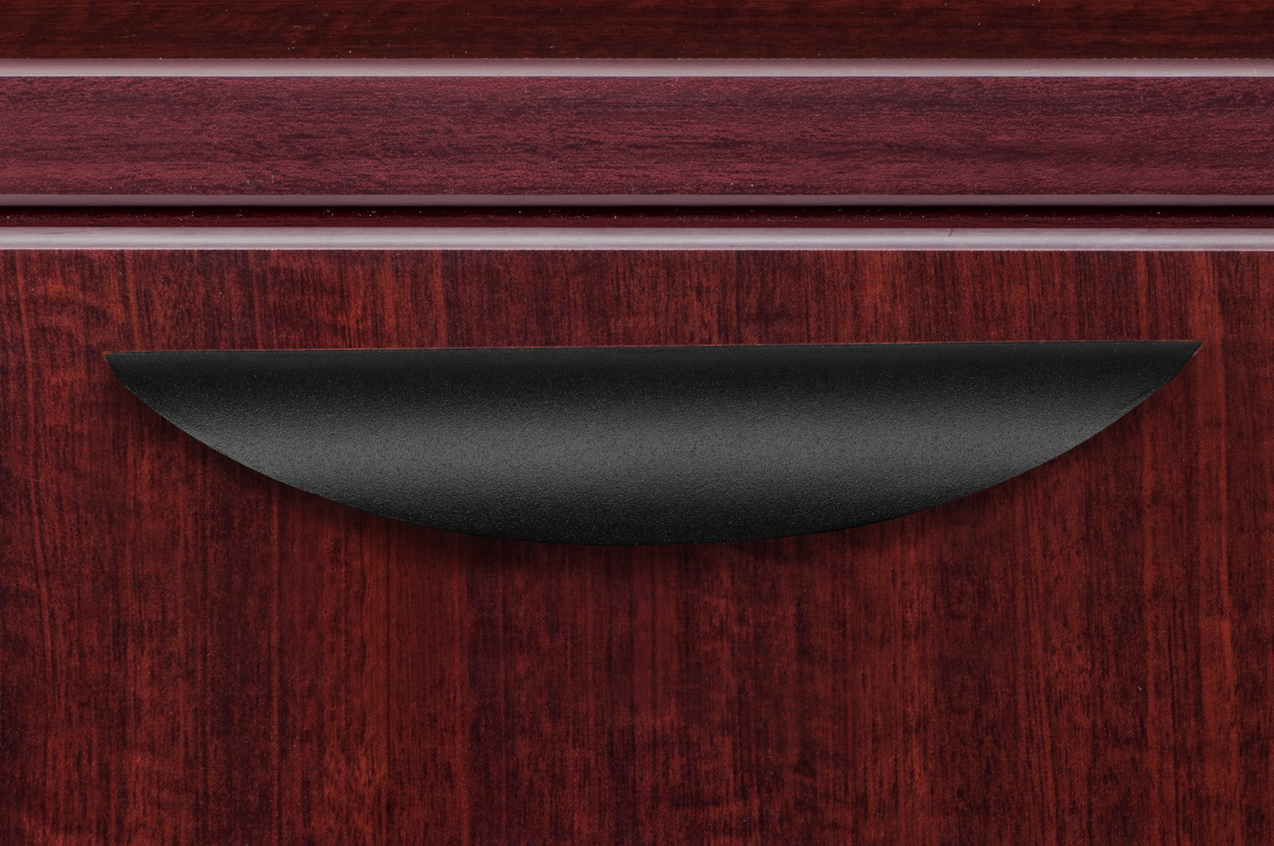Regency Legacy 42" Single Pedestal Desk,Mahogany LSP4224MH