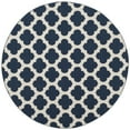 thumbnail image 4 of SAFAVIEH Montauk Proinsias Geometric Cotton Area Rug, Navy/Ivory, 5' x 8', 4 of 10