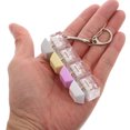 thumbnail image 4 of SKISUNO 1Set Keyboard Clicker Fidget Multi Plastic Minimalist Design Bag Hanging Decor for Backpack Pendant, 4 of 8