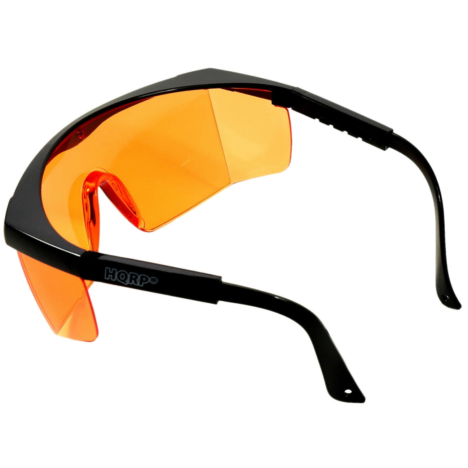 HQRP Orange Lenses UV Protection Safety Glasses for Yard work, Lawn