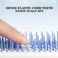 thumbnail image 4 of Penkiiy Easy Clean Retractable Bristles Comb , Self-Cleaning Hair Brush Easy-to-Clean Operation Massage Retractable Bristle Hairbrush for Effortless Hair Removal and Cleaning, 4 of 6