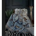 thumbnail image 2 of DBOZE Fleece Mink Thick Weighted Blanket 2 ply Reversible Warm Korean Style Bed Blanket, Horse Animal  King Size, 2 of 5