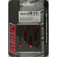 thumbnail image 2 of DRC  D58-52-216; Aluminum Taper Bolts Red M6X16-mm 4-Pack, 2 of 2