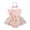 Red, variant on QUOTAY Baby Girls' Footies & Rompers Embroidered Floral with Matching Skirt and Headband Set Soft Crawler Outfit Bodysuit Beige,100
