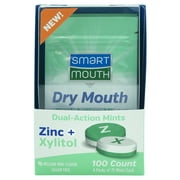 SmartMouth Dry Mouth Dual-Action Mints, 100 Ct.