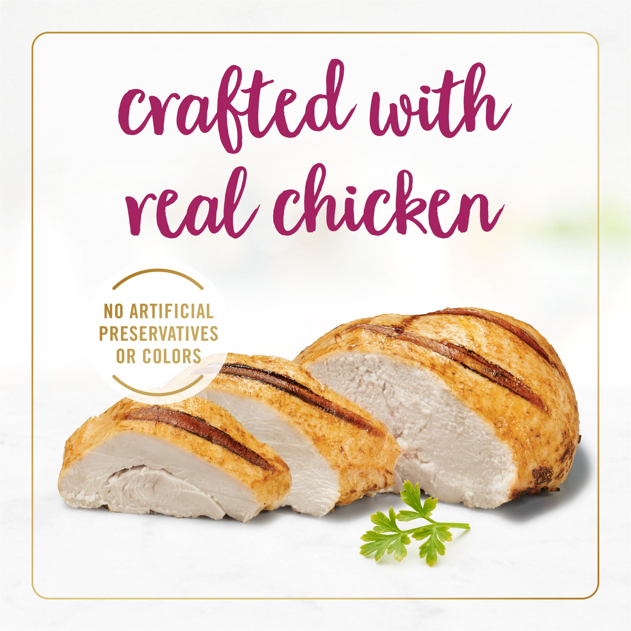Fancy Feast Delights With Cheddar Grilled Chicken & Cheddar Cheese Feast in Gravy Wet Cat Food, 3 OZ (Pack of 24)