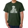 thumbnail image 1 of Men's Word Art T-shirt - Dogs and Cats, 1 of 2