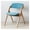 Blue, variant on Wood Folding Chair with Backrest,Comfortable Dining Chair Folding Chairs with Padded Seats,Portable Desk Chair Comfortable Patio Chairs Indoor Lounge Chair Recliner