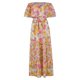 thumbnail image 3 of WILLBEST Vestido Largo Bohemio Con Hombros Descubiertos Y Estampado Floral: Elegante Vestido Largo Informal Para Mujer, Ideal Para Playa., 3 of 3