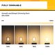 thumbnail image 2 of Bombilla LED Hizashi Edison, regulable, 4 W, 2700 K, 450 lm, E26, paquete de 18, 2 of 6