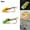 Green, variant on 5X Fly Fishing Bait Floating Dry Fly Mayfly Lure For Trout Salmon Bass Catfish Mayfly Hook Bass Trout Sunfish Salmon Bait Yellow Fangkenuo