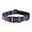 Black, variant on Personalized Dog Collar with Laser Engraved Metal Buckle, Bohemian Pattern Adjustable Pet Collar with Custom ID Name Tag, Heavy Duty Ethnic Style Reflective Nylon Collar