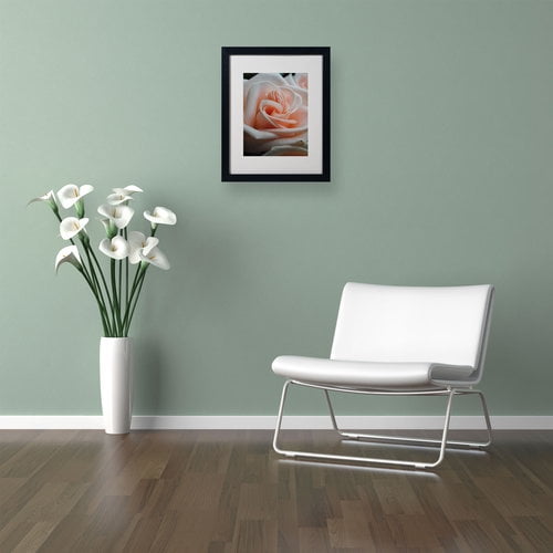 Trademark Fine Art "Leilani" by Monica Fleet, Black Frame