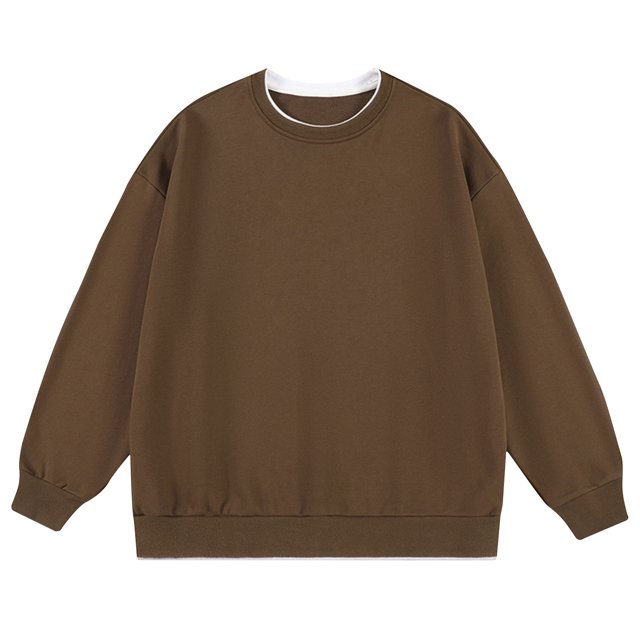 pstuiky camisas de manga larga para hombre, Camiseta deportiva de dos piezas para hombre, estilo casual, transpirable, con cuello redondo y manga larga, de color liso xxxxl