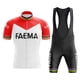 thumbnail image 2 of FAEMA-Conjunto de maillot de ciclismo retro para hombre, pantalones de manga corta para montar a caballo, maillot clásico de triatlón y ciclismo de montaña, 2 of 4