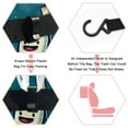 thumbnail image 3 of Tiny Teeth Leak-Proof Foldable Car Garbage Can with Lid and Hanging Storage Bag, 3 of 6