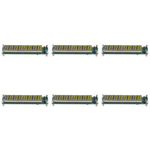Contador de frecuencia PLJ-8LED-R RF DC 8V-15V Módulo probador de cimómetro amarillo