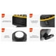 thumbnail image 3 of Car Heater 12V 360° Rotatable Easy to Install Windscreen Defroster Defogger for Driving Black Yellow, 3 of 4