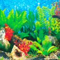 thumbnail image 4 of Colorful Aquarium Backdrop Fish Tank Background Aquarium Background Double Sided 3d Effect Clear Print Terrarium Underwater, 4 of 5