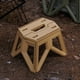 thumbnail image 1 of Taburete plegable portátil Shamjiam de camping ligero amarillo, 1 of 9