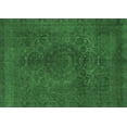 thumbnail image 1 of Ahgly Company Indoor Rectangle Abstract Emerald Green Modern Area Rugs, 5' x 8', 1 of 4