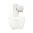 thumbnail image 2 of Goldtone Paw Prints Infinity Clear Crystal Clip On Earrings, 2 of 3