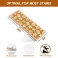 thumbnail image 5 of Orange Coastal Stair Treads Non Slip for Steps Starfish Shell Ocean Nautical 4 Pcs Reusable Adhesive Stair Runner Mats for Dogs Elders Carpet Treads Rugs for Staircase 8x30 In, 5 of 9