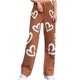 thumbnail image 1 of Pantalones vaqueros de moda informales de cintura media con bolsillos lavados rectos ajustados para mujer Fridja  hfkajh103226, 1 of 5