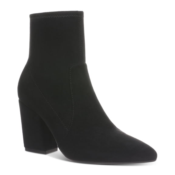 On 34th Womens Lydiaa Booties Black Micro 10.5M