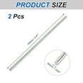 thumbnail image 2 of 2pcs 316 Stainless Steel Round Rod Bar, 5x150mm Silver Solid Shaft Rods, 2 of 6