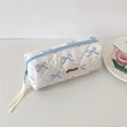 thumbnail image 2 of Bow Pencil Case,Pencil Pouch Soft Storage Bag,Cute Butter Pencil Box, 2 of 3