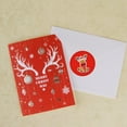 thumbnail image 3 of Merry Christmas Holiday Stickers Labels Christmas Tags Envelope Seals 1inch/1.5inch, 3 of 5