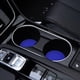 thumbnail image 4 of Tapetes portavasos para coche 2PC - Esterilla impermeable de goma aislante térmica, diseño antideslizante en panal, accesorios interiores de color sólido para coches, 4 of 5