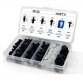 thumbnail image 4 of MORESEC Car Plastic Rivets, 100PCS Car Plastic Rivets Clips, 6mm Hole Fastener Screw Bucket Pins for Vehicle Trim Door Panel Side Skirt, Universal Automotive Push Rivets, 4 of 5