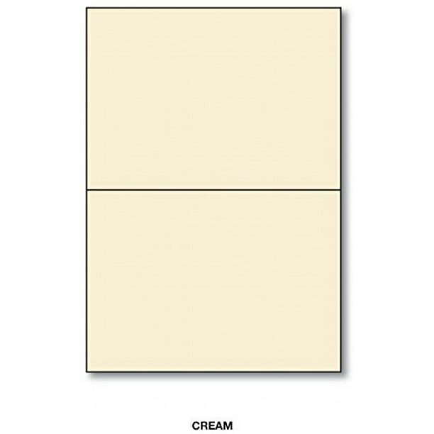 4" x 5" Blank Cream Greeting Cards - Great for Holiday Greetings ...