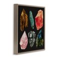 thumbnail image 3 of Stupell Industries Modern Natural Crystal Gems Brown Floating Frame Canvas Art, 25 x 25, by Grace Popp, 3 of 8