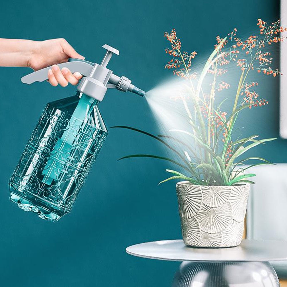 unbranded  Garden Watering Can Misting Spray Bottle Sprinkler for Kids Child Blue