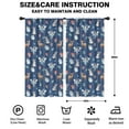 thumbnail image 2 of Blackout Kids Curtains,Dark Blue Princess Fairy Forest Pattern Childrens Insulated Curtains Set Of 2,Bedroom Essentials,Toddler Room Decor 42"x84", 2 of 5