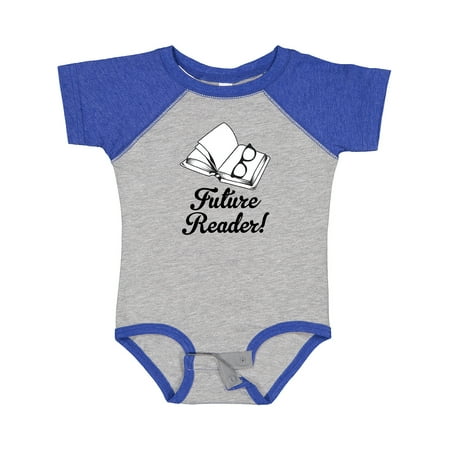 

Inktastic Future Reader Book Gift Boys or Girls Baby Bodysuit